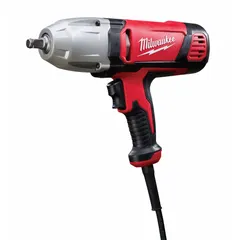 This corded impact wrench delivers 300 ft-lb of fastening torque and 300 ft-lb of breakaway torque, powered by a 7 A motor. It is designed for heavy-duty fastening and loosening of bolts and nuts in automotive repair, equipment maintenance, and industrial assembly.