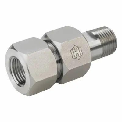 HAM-LET M-05-85-8N-SS-V Stainless Steel Gauge Connector - Valve Replacement Parts & Accessories