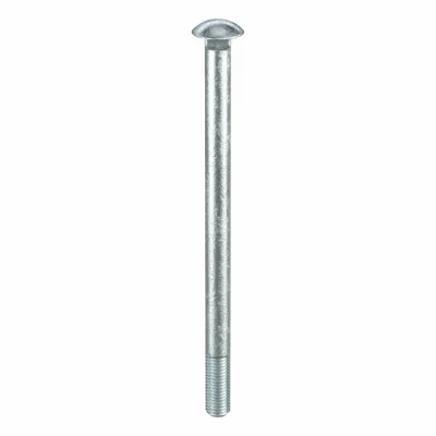 USA INDUSTRIALS Carriage Bolt: Square Neck, 3/4"-10 Thread Size, 12 in lg, Steel, Grade 2 - Grade 2 Steel Square Neck Carriage Bolts