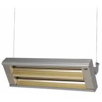 FOSTORIA Electric Infrared Heater: 7300W Watt Output, 480V AC, 1 Phase, Hardwired, 30° Beam Pattern (MPN 462-30-THA-480V)