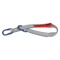 LIFT-ALL Web Sling: Type U, Polyester, Universal Link, 2 Plies, 5 ft Sling Lg, 12 in Eye Lg, Silver (MPN UU2804TX5)
