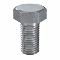 Hex Head Cap Screw: Steel, Class 8.8, Zinc Plated, M16, Metric, 30 mm lg, Fully Threaded, 25 PK (MPN HF18160300-025P1)