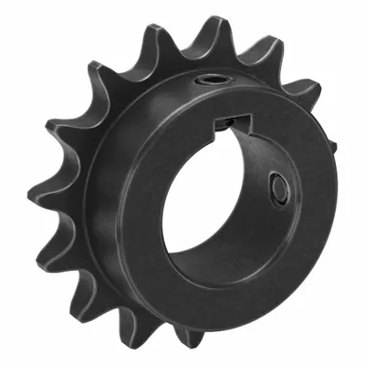 TRITAN Sprocket: 50, For 5/8 in Chain Pitch, 1 7/16 in Bore Dia, 15 Teeth, 3.006 in Pitch Dia - Size 50 Fixed-Bore Roller Chain Sprockets