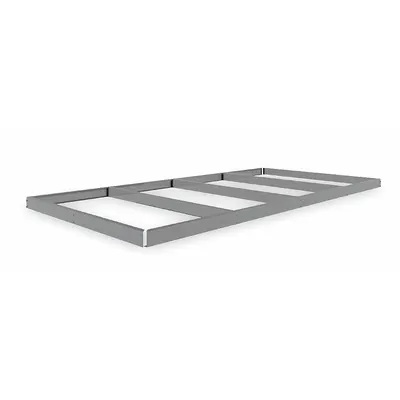 TENNSCO ZKH-9648 Open Deck Shelf Kit for Boltless Shelving, 96 x 48 in, Gray - Open Deck Shelf Kits for Boltless Shelving
