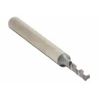 Solid carbide micro drill bit with a 1.78 mm diameter, 140° 4-facet point, and TiAlN coating. Features a regular spiral flute design with a decimal equivalent of 0.0701. Used for precision drilling in industrial machining applications, including hardened steels and abrasive materials