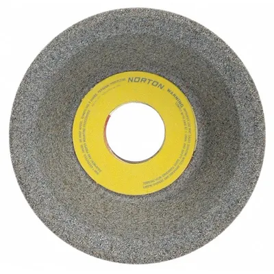 NORTON Flaring Cup Grinding Wheel: Type 11, 3" x 1 1/4" x 3/4", 32A60-KVBE - Grinding Wheels for Moderate-to-Heavy Grinding of Tool Steels