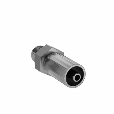 PARKER 1D943-4-4 Straight Crimp Hydraulic Hose Fitting - Parker Crimp Hydraulic Hose Fittings with BSPP Connection