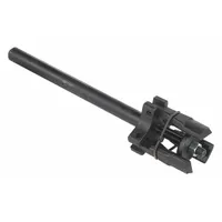 Suspension service kit for installing wheel-bearing cups on heavy duty axles. Adjustable tool accommodates a wide range of axle sizes. Includes lifetime warranty