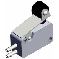 Shuttle Valve: VM1000 Series, Roller Actuator, 3 Ports, 4 mm Push-On, Side-Ported Body (MPN VM1000-4N-01)