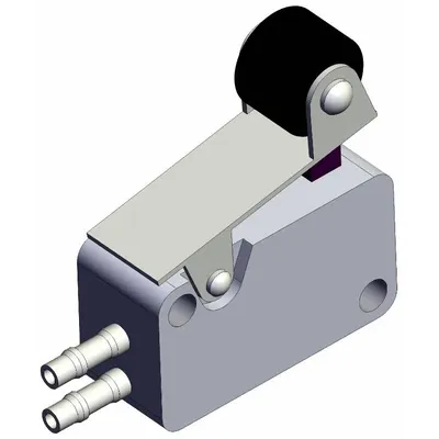 SMC Shuttle Valve: VM1000 Series, Roller Actuator, 3 Ports, 4 mm Push-On - VM Series Manual Air Control Valves