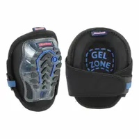 WESTWARD Knee Pad: Universal, 1 Straps, Hook-and-Loop, 1 PR