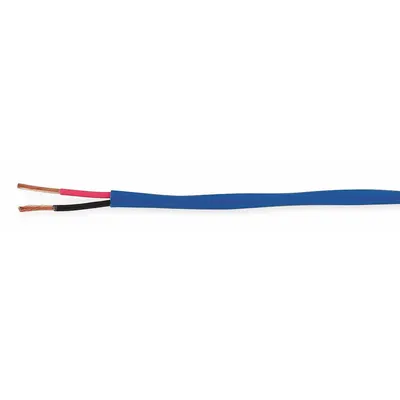 CAROL Fire Alarm Cable: 1,000 ft Cable Lg, Plenum, Plenum, PVC, PVC, Blue, PVC - Unpaired Unshielded Cables