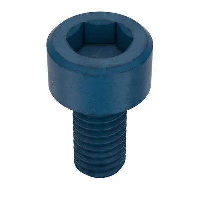 METRIC BLUE M3x0.50 x 6 mm Socket Head Cap Screw - Metric System Standard Socket Head Cap Screws