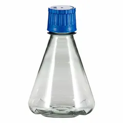APPROVED VENDOR Polycarbonate Erlenmeyer Flask with Baffled Base, 1000 mL, Graduated, with Closure, FBC1000S