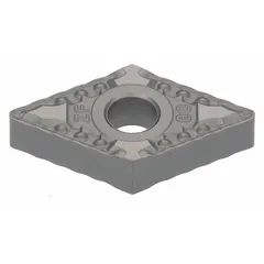 Diamond indexable turning insert with DNMG geometry, ZF chipbreaker, and T9115 grade. Used for precision turning, boring, and profiling of non-ferrous materials, composites, and abrasive alloys in general machining applications.