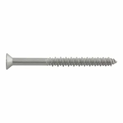 DEWALT Flat-Head Screw Anchors, 3/16 in Dia, Steel, Zinc-Plated, Torx, 1,500 PK