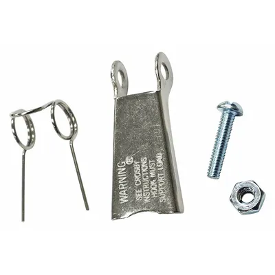 CROSBY Spring Latch: Spring, 2 3/8 in Latch Lg, 1 in Latch Wd, 1/8 in Latch Eye Dia - Latches for Hooks