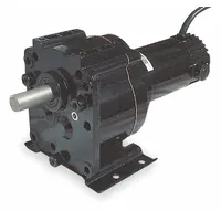DAYTON DC Gearmotor: Parallel, 90V DC, TENV, 51 RPM, 55 in-lb Max Torque, 1/20 hp Input Horsepower