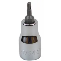 SK PROFESSIONAL TOOLS Socket Bit: 3/8 in Drive Size, Hex Tip, 7/64 in Tip Size, 3 in Overall Lg, SAE (MPN 41204)
