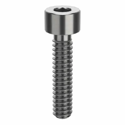AMPG Socket Head Cap Screw: #6-32 Thread Size, 5/8 in Lg, Std, Plain, Stainless Steel - Inch System Standard Socket Head Cap Screws