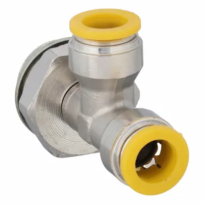PARKER Nickel-Plated Brass Tube Fitting - Nickel-Plated Brass Tube Fittings
