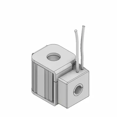 Parker CCS024L Cartridge Valve Solenoid Coil, 24 VDC, 14 W, Dual Lead Wire - Cartridge Valve Coils
