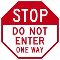 Traffic Sign: 18 in x 18 in Nominal Sign Size, 18 in x 18 in Nominal Sign Size (W x H), Aluminum (MPN G-7759-NA_18x18)