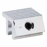 PRIME-LINE Window Lock: Clamp Lock, Handle Included, Non-Handed, 1/2 in Overall Lg, Sash, Silver (MPN U 9810)