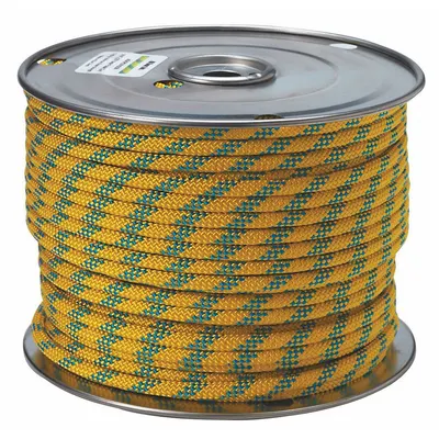 ALL GEAR AGKPC516250 5/16 in Aramid Static Kernmantle Rope, Blue, 540 lb WLL - Rigging & Climbing Rope