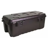 PLANO MOLDING Utility Trunk: 27 gal, 37 3/4 in x 14 in x 18 1/4 in, Black, Plastic (MPN PLA19BL)