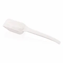 Polystyrene Lab Scoop, 60 mL, White, FDA Compliant
