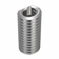 HELI-COIL Helical Insert: Tanged Tang Style, Free-Running, M2-0.40 Thread Size, Plain, Plain, 100 PK (MPN A1084-2CN060)
