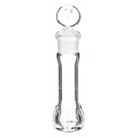 KIMBLE Volumetric Flask: 5 mL, Colorless, Conical, A, +/-0.08 mL, Includes Closure, 97 mm Overall Ht (MPN 92812G-5)
