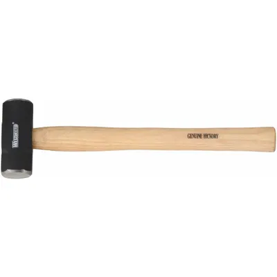 WESTWARD Steel Engineering Hammer: Wood Handle, 3 lb Head Wt, 1 1/2 in Dia, 16 in Overall Lg - Steel Engineering Hammers