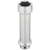 WHEELER-REX Socket: SAE, 1/2 in Drive Size, 1 1/8 in Socket Size, 6-Point, Extra Deep, Zinc-Plated (MPN 983)