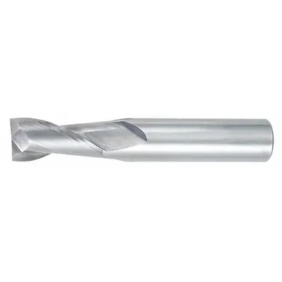 OSG Square End Mill: Carbide, TiAlN Coated, 2 Flute, 18 mm Mill Dia, 35 mm LOC - General Purpose Carbide Square End Mills