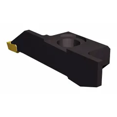 The WIDIA WGCSUR0338K is an indexable parting and cut-off blade designed for machining operations. It is used to separate finished parts from bar stock or to create narrow grooves in turning applications.