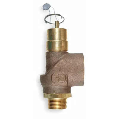 CONTROL DEVICES Air Safety Valve: Soft Seat, 3/4 in (M)NPT Inlet (In.) - Soft Seat Pneumatic Safety Valves