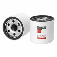 FLEETGUARD Automotive Oil Filter: B1400, LF3692, 3 1/8 in Overall Ht, 11 1/8 in Overall Lg, Oil