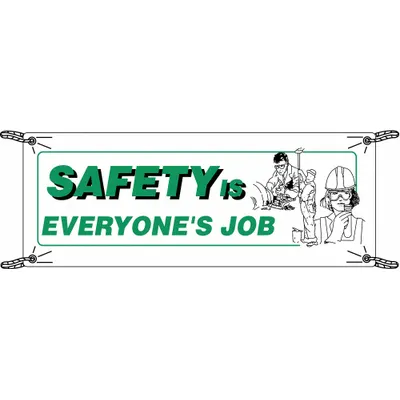 BRADY Safety Is Everyone's Job Banner - Safety Is Everyone's Job Banners