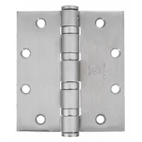 MCKINNEY Butt Hinge: Steel, Full Mortise, 2 1/4 in Leaf Wd (MPN T4A3786 HD BB 5" X 4-1/2")