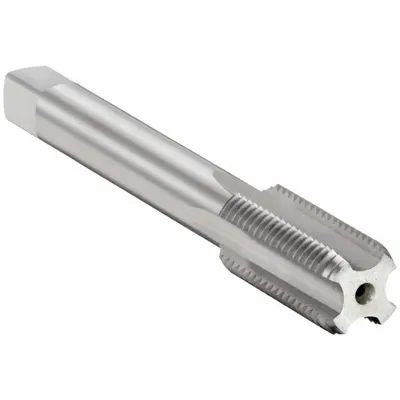 OSG Straight Flute Tap: M12x1.25 Metric, OH4 / 4H-6H, 4 Flute, Bottoming Chamfer - Straight-Flute Machine Taps for Aluminum