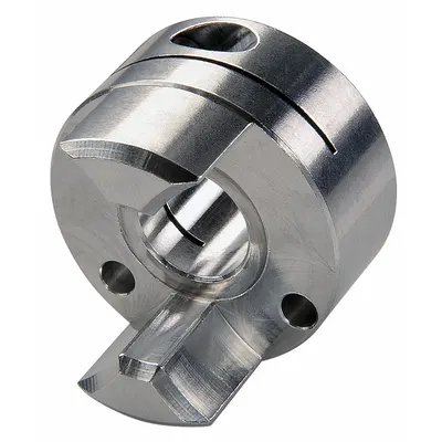 RULAND MANUFACTURING Jaw Coupling Hub: MJC25 Coupling Size, 25.4 mm Outside Dia, Metric - Zero-Backlash Curved Jaw Coupling Hubs