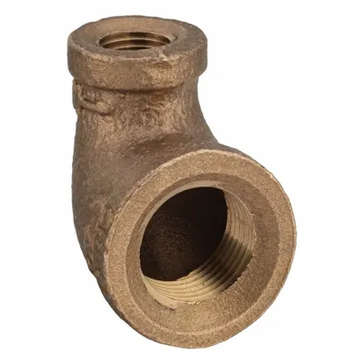OEM APPROVED VENDOR 3/8 in x 1/8 in Female NPT Threaded Elbow, 200 psi - Threaded Low-Pressure Pipe Fittings for Potable Water