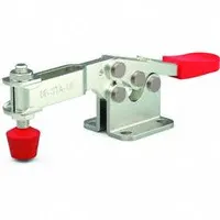 DE-STA-CO Toggle Clamp: Std Horizontal Handle, Flange Base Mounting, 200 lbf Holding Capacity - Max (MPN 215-U)