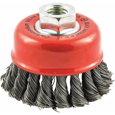 OEM APPROVED VENDOR Cup Brush - Heavy-Cleaning Brushes for Contoured Carbon Steel Surfaces