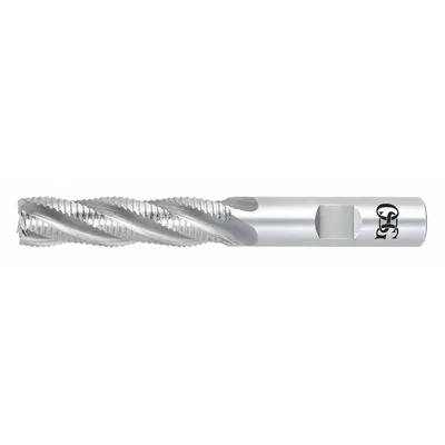 OSG Roughing End Mill: Cobalt, 4 Flute, Fine Pitch, 5/8" Mill Dia, 2-1/2" LOC - General Purpose Cobalt Roughing End Mills