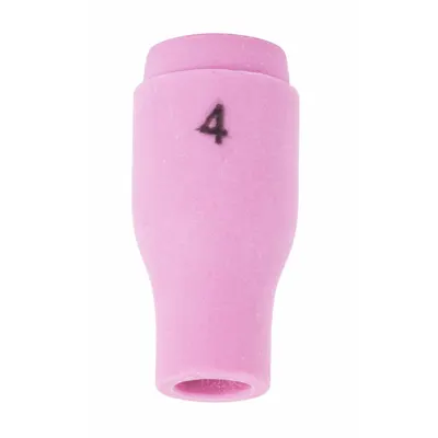 LINCOLN ELECTRIC Standard Nozzle, Alumina, No. 4, 13N08 - Standard Nozzles
