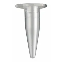 APPROVED VENDOR Polypropylene Microcentrifuge Tube, 0.2 mL, Natural, Conical Bottom, with Closure, HS4423