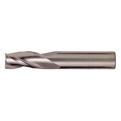 CLEVELAND Square End Mill: Carbide, TiAlN Coated, 3 Flute, 11/64" Mill Dia, 5/8" LOC - General Purpose Carbide Square End Mills